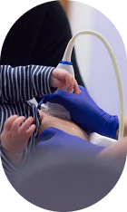 Baby hip ultrasound scan at LIPS Healthcare