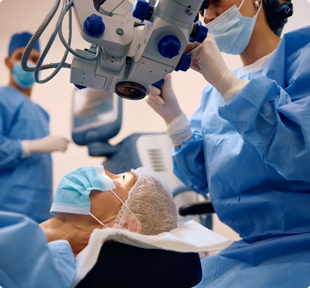 Private cataract surgery at LIPS Healthcare